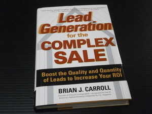 洋書【Lead Generation for the COMPLEX SALE】コンプレックス・セール