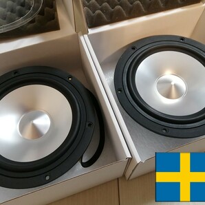 EAD SWEDEN E130 MKII ワイドバンド ウーファー ペア スウェーデン E.A.D 自作 2WAY 3WAY