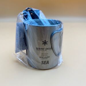 SNOW PEAK X WDS ステンレス真空マグ wind and sea スノーピーク マグカップ