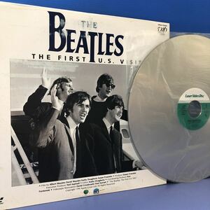 The Beatles ザ・ビートルズ The First U.S. Visit LDレーザーディスク レコード 5点以上落札で送料無料L