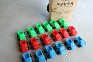  large amount 18 pcs [ unused * box attaching dead stock ]. Tsu lifesaving circle Novelty large truck *3 color ×6 pcs 10