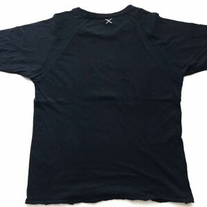 シフリー ダメージ加工 ラグラン Tシャツ ブラックTシャツ 日本製  柔らかい上質素材 ハイクオリティー MADE IN JAPAN 柳4375の画像2