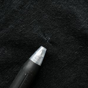 シフリー ダメージ加工 ラグラン Tシャツ ブラックTシャツ 日本製  柔らかい上質素材 ハイクオリティー MADE IN JAPAN 柳4375の画像6