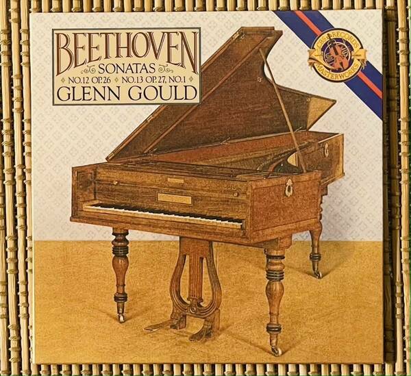 GLENN GOULD、グレングールド、BEETHOVEN、ピアノソナタ、No.12、No.13、CBSマスターワークスシリーズ、海外盤、紙ジャケット