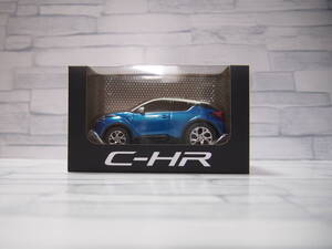 ミニカー トヨタ　C-HR　CHR　2トーン　プルバックカー　ホワイト×ブルーメタリック　非売品