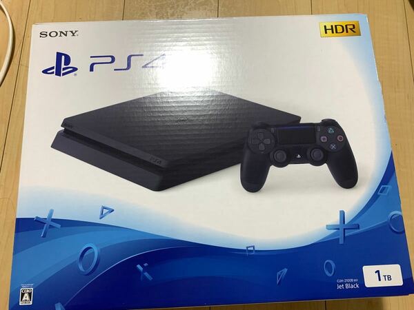 【送料無料】PlayStation4 PS4本体 ジェットブラック CUH-2100BB01 1TB