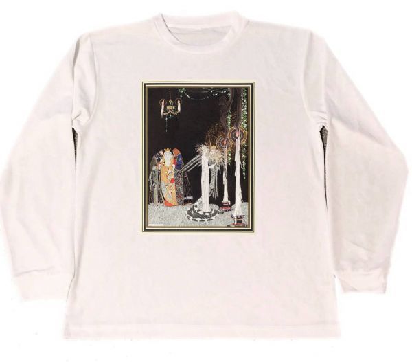 Kay Nielsen T-shirt sec chef-d'œuvre Illustration peinture produits fantastiques 7 manches longues, T-shirts, Manche longue, Grande taille