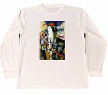 カジミール・マレーヴィチ ドライ　Tシャツ　名画　絵画　アート　グッズ　Englishman　in　Moscow　Malewitch　　ロング　ロンT　長袖_画像1