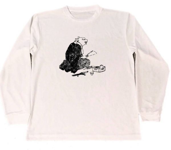 Utagawa Kuniyoshi Cat Dry T-shirt Famous painting Cat goods KUNIYOSHI UKIYOE Long long T-shirt Long sleeve, T-Shirts, Long sleeve, Large size