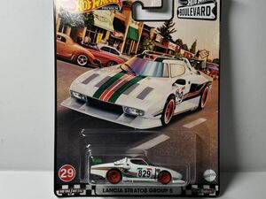 ホットウィール プレミアム ブールバード ランチア ストラトス グループ 5 #829 HW Premium BOULEVARD LANCIA STRATOS GROUP 5 #829