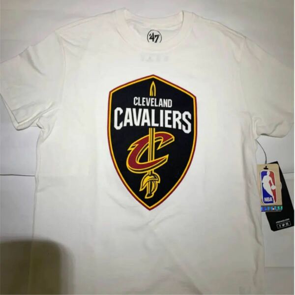 NBA Cavaliers 47 Splitter Tee White Wash