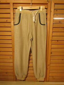 Y free shipping ^078[ohta oo ta] rib pants 13SS beige group SIZE SS