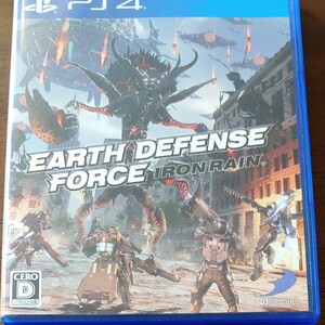 PS4ソフト EARTH DEFENSE FORCE IRON Rain EDF PS4