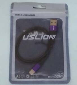 USBケーブル 50cm USLION Type-A - Type-C