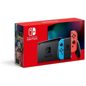 任天堂 (新モデル)Nintendo Switch 本体(Joy-Con(L) ネオンブルー/ (R) ネオンレッド)