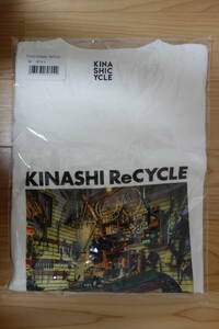 【即決】　新品、未使用、未開封　木梨サイクル　Ｔシャツ（KINASHI ReCYCLE)　白色　Ｍサイズ