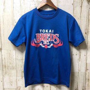 TOKAI BREDS F.C короткий рукав футболка p Ractis рубашка 150 размер синий blue полиэстер ребенок Kids футбол