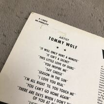TOMMY WOLF　トミーウルフ / WOLF AT YOUR DOOR /【スペイン盤】LP レコード / MONO / HI-FIDELITY FSR-719 / 洋楽ジャズ /_画像3