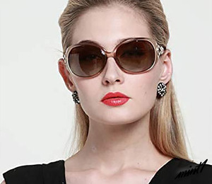 [ nature . tender impression . give .] sunglasses lady's for women UV cut polarizing lens champagne Drive outdoor walking 