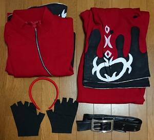  The * King *ob* Fighter z ash * Crimson manner costume play clothes set lady's L size THE KING OF FIGHTERS KOF