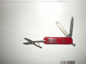 未使用品　ジッポ　Zippo　アウトドアライフ　スイス製ビクトリノックス　マルチツールナイフ　ケース付き