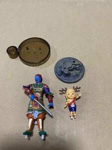 せんとくん 平城立体図録 伐折羅大将 復元彩色　単品　平城遷都1300年祭公式記念品 海洋堂　フィギュア　ガチャ　開封済み　本体のみ