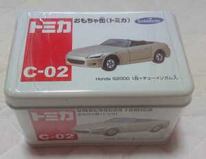 未開封【トミカ Honda s2000】C-02・おもちゃ缶・2006・タカラ　ガチャ詰めポーチに