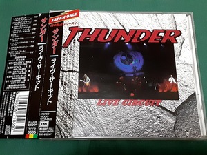 THUNDER/サンダー◆『ライヴ・サーキット』日本盤CDユーズド品