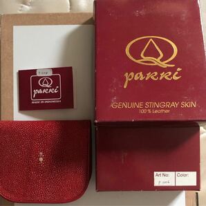 PARRI　Genuine Stingray Skin 二つ折り財布