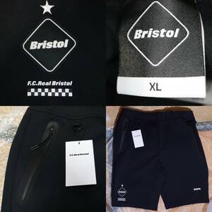 FCRB 21SS SWEAT TRAINING SHORTS XL 黒ブラック スウェットトレーニングショーツ 新品 2019SS F.C.Real Bristol ブリストル