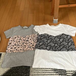 MPSビスチェ風Tシャツ2点 140