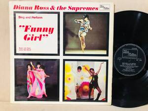 【即決】レア UK盤orig　ダイアナロス シュープリームス 名盤 Funny Girls Tamla Motown　盤・ジャケ：良好表コーティングジャケ