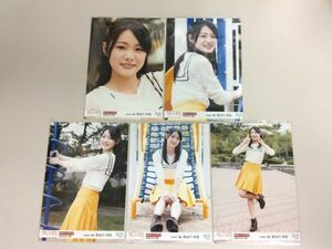 NGT48 team NⅢ 長谷川玲奈 生写真 新潟ロケ生写真 新潟市内公園 5種 5枚コンプ 匿名配送対応 M286