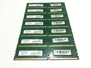 B720)ADATA 16GB 2Rx8 PC4-2400T 中古動作品7枚＝112GB