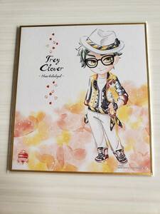  postage 120 jpy ~ new goods unused tsui ste do wonder Land character square fancy cardboard tray clover 