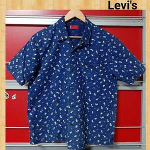 Levi's リーバイス RED TAB インディゴシャツ M 半袖