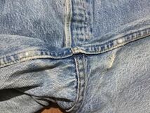 USA輸入★Levi‘s 901 W29 ハーフパンツ カットオフジーンズ★ヒッピー系 ボタンフライ_画像4