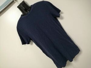 kkaa1282 ■ GAP ■ Tシャツ カットソー トップス 半袖 コットン 紺 ネイビー S