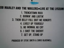 ◇ボブ・マーリー &ウェイラーズ / ライブ! ※盤面きれいです。☆伝説のロンドン'75作品　Bob Marley and The Wailers_画像4