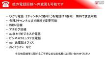 配線設定済み・NTTビジネスフォンNX2　電話機4台・オーダーメイド設定・ひかり電話オフィス対応・工事不要_画像10