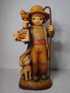 ANRI Anne li lantern .... boy small bird dog cane star Ferrandizfe Landy s height approximately 16.3. limited goods tree carving doll [ including in a package possible ]