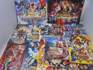 [ movie pamphlet 13 pcs. ] Kamen Rider & Squadron / Fourze o-z both ryuuja- Drive armour . Dub Rudy Kei do all rider //