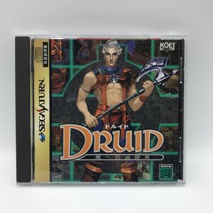 ドルイド 闇への追跡者 SS 中古 ソフト 動作確認済み 説明書付属 匿名ネコポス 送料無料 返品可