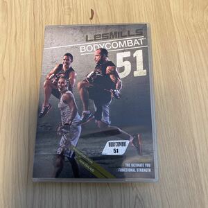 51★レスミルズ★Lesmills★DVD★CD★中古品★BodyCombat51　★ボディコンバット★英語コレオノート★箱に傷有り★3点セット再生確認済