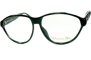 ヨーロピアンCHIC STYLEx近未来DESIGN1980sデッド西ドイツ製 CHRISTIAN DIOR ディオール 無機質FUTUREシェイプ HUNTER GREENクロコINSPIRE 