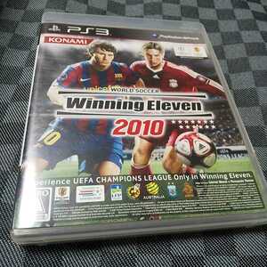 PS3【ウイニングイレブン2010】コナミ　［送料無料］返金保証あり