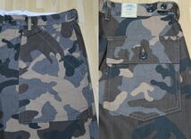 SALE！【未着用 新品】 サイズ: W31 WALLACE & BARNES ウォレス&バーンズ camp short 「HUGE CAMO」チノ ショート パンツ カモ柄 2_画像9