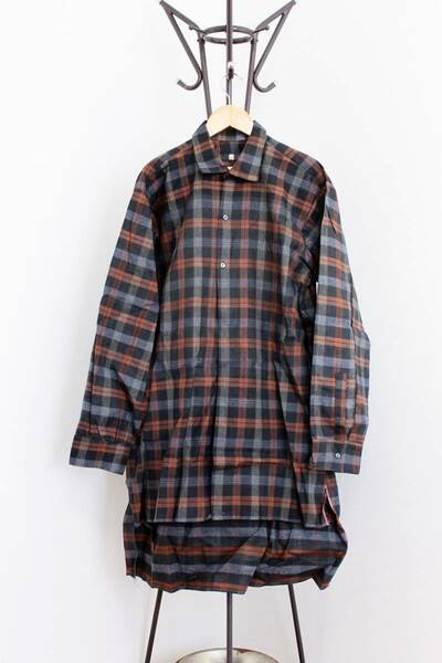 50s FRENCH FARMERS GRANDPA SHIRT / デッドストック ヴィンテージ フランス グランパシャツ / ユーロ フレンチワーク スモック