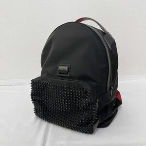 【新品未使用＊正規品】Christian Louboutin backpack リュック スタッズ ブラック