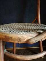 ラタンチェア　籐椅子　古家具　NAGOYA JAPAN MIYAMOTOMAGEKI_画像7